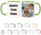 Tasse Personnalisable & Mug Personnalisé avec Votre Photo/Texte, Mugs et Tasses à Café, Tasse Personnalisée, Mug Personnalisé Photo, Cadeau Personnalisé Cadeau D'anniversaire (Vert)