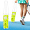 HolyMaji Zylindrischer Tennisball-Hopper-Sammler, Pickleball-Bälle, Retriever-Korb, Tennisball-Picker-Obermaterial für einfaches Aufnehmen und Aufbewahren, Metallbehälter, hält 24 Tennisbälle,