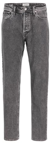 JACK & JONES Vaqueros de Corte Relajado JJICHRIS Jjoriginal SQ 853 Noos JNR Relaxed Fit Jeans Junior, Grey Denim, 14 años