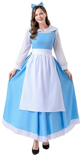 AYYOHON Il Costume della Bestia Belle Cosplay Costume da Principessa Abito Dan Steven Uniforma per Halloween Costume da Principe per Uomo Aristocrat XL