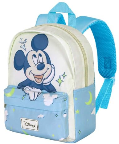 Disney Micky Maus Cute-Joy Kindergartenrucksack, Gelb, 22 x 27 cm, Kapazität 5 L