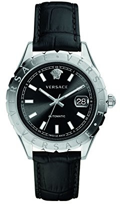 Versus Versace Damen Analog Automatik Uhr mit Leder Armband VZI010017
