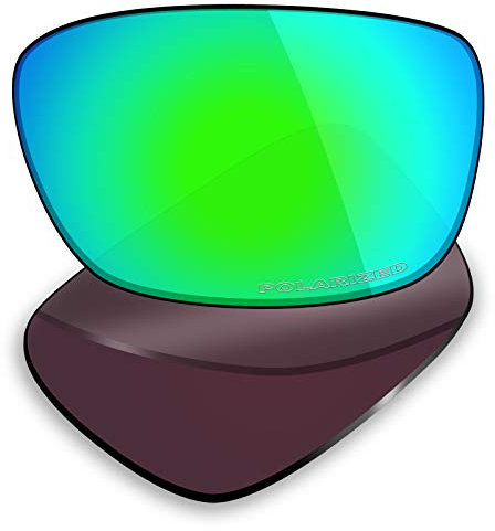 Mryok Lentes de repuesto para Oakley Drop Point - Opciones, Polarizado anticorrosión del agua de mar, verde esmeralda, talla única