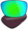 Mryok Lentes de repuesto para Oakley Drop Point - Opciones, Polarizado anticorrosión del agua de mar, verde esmeralda, talla única