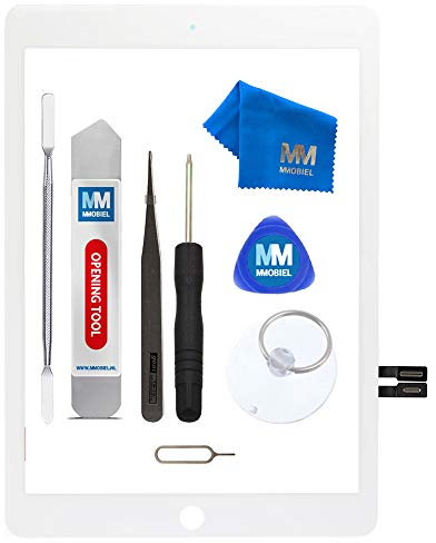 MMOBIEL Écran Tactile de Rechange Compatible avec iPad 6. Gen 2018 9.7 Inch (Blanc) avec Kit d'Outils Inclus