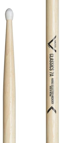Vater - Classics 7AN (Nylon Tip) American Hickory Drumsticks - VHC7AN