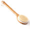 Ithyes - Cepillo corporal para ducha y baño de madera de bambú con mango largo y cerdas naturales para masajes exfoliantes, mejorar la circulación sanguínea y la celulitis