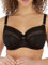 Freya Women's Viva Underwire Side Support Bra Full Coverage, Lace Noir, 34GG US