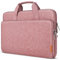DOMISO Laptoptasche 15,6 zoll Laptop Hülle Tasche Kompatibel mit 16 Zoll MacBook Pro M4/M3/M2/M1 Pro/Max A3403 A3186 A2991 A2780 A2485 A2141,Wasserabweisend Laptophülle Sleeve mit Griff,Rosa
