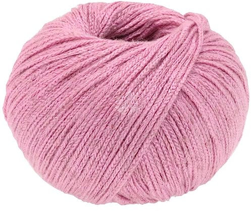 LANA GROSSA Linarte | Moderner Baumwoll/Leinen-Klassiker | Handstrickgarn aus 40% Microfaser (Viscose), 30% Baumwolle, 20% Leinen & 10% Polyamid | 50g Wolle zum Stricken & Häkeln | 125m Garn FB319