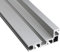 GooEquip T Nut Riel de inglete tipo 75 800 mm T Track Riel de aluminio T-ranura guía guía T-ranura Track para bricolaje, sierra circular de mesa para carpintería, mini-T para fijación de vallas