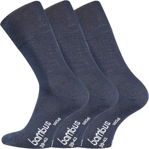 FussFreunde 6 Paar Damen Bambus Socken, Geruchs-Killer mit Anti-Loch -Garantie
