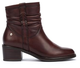 Pikolinos Stiefeletten mit Absatz in Leder BACAROT für Frauen Farbe Marrón