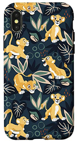 Disney The Lion King Young Simba Jungle Print Case for iPhone X/XS