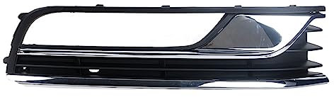 DZSMSRTG KüHlergrill Grill Frontstoßstange Nebelscheinwerfer Kühlergrillabdeckung Für VW Für Passat B7 2012–2016 FrontstoßStange(Links)
