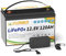 FLLYROWER 12V 120AH Lifepo4 Lithium Batterie mit BMS Low Temperature 18500 Tiefe Zyklen 1536Wh 120ah Lithium Batterie für Wohnmobil,Solaranlage,Schleppmotor, Haushalt,Solarpanel Kit,Camping