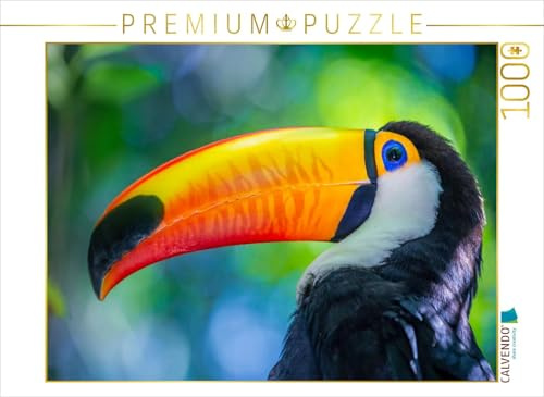 CALVENDO Puzzle Farbenfroher Riesentukan | 1000 Teile Lege-Größe 64 x 48 cm Foto-Puzzle für glückliche Stunden