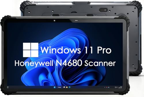Kayoote ST13 Ultra Rugged Tablet 13.3 Pollici, Motore di scansione N4680, Win 11 Pro, Processore i5-1235U 16GB RAM 512GB ROM Tablets, IP65 Impermeabile, 8000mAh Batteria, WiFi 6, BT5.2, 4G LTE, GPS