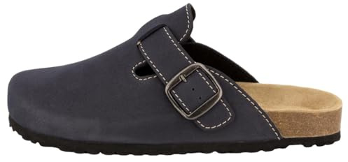 Supersoft - Classic Herren Hausschuh - Clogs – Anatomisches Korkfußbett, Verstellbare Riemen, Leichte EVA-Sohle, Bequem & Pflegeleicht