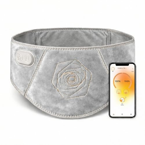 Vulpés BellyBelt Ultra Dual Zone Wärmegürtel – Wärme für Bauch, Unterleib & Rücken | Infrarotwärme für Periodenkomfort | Entwickelt in Deutschland