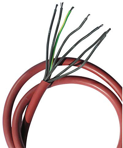 Silikonkabel SIHF-JZ 7 x 2,5 mm² - 1 Meter