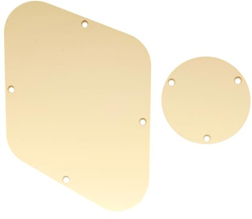 Musiclily Pro LP Abdeckung und Kippschalterplatte für China Made Epiphone Les Paul Standard, 1 lagig Crème