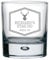 Personalised Engraved Whiskey Glass Stag Do, Stag Head Design with Stag Message and Destination