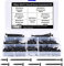 TAIANJI 180 Pcs Wood Screw Assortment M4 Black Screws 16mm, 20mm, 25mm, 30mm, 40mm, 50mm, 60mm Screws Assorted Set Flat Phillips Head Screws Kit Self Tapping Screws for Drywall, Furniture etc