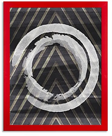 BIRAPA Bern Bilderrahmen 45x60 cm Rot - Fotorahmen, Posterrahmen, Wechselrahmen, Klassischer Bilderrahmen