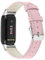 Chofit Armbänder Kompatibel mit Fitbit Luxe Armband, Lederband Ersatzarmband für Luxe Aktivitäts-Tracker (Rosa)