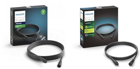Philips Hue Low Voltage, Extension Cable 5m & Outdoor Rallonge d'extérieur 2,5 m