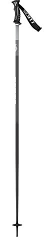 Scott Signature Ski Pole Schwarz - Klassischer Herren Aluminium All Mountain Skistock, Größe 110 cm - Farbe Black