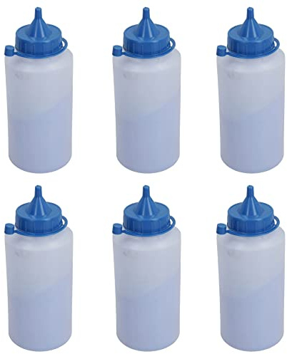 AB Tools 6 x Blue Brick Laying Marking Visible Straight Line Chalk Builders Refill 8oz 236G