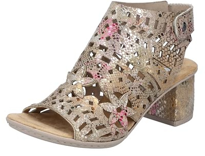Rieker Absatz Sandalette Mehrfarbig