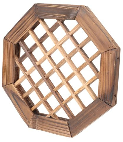 ifundom Decoración del Hogar Decoración de Ventanas Y Puertas Vintage Marco de Ventana de Madera de Estilo Rústico para Colgar en La Pared