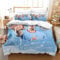 tanzhenning Erling Haaland Bettwäsche Set Bettbezug Set Für Kinder Jungen Mädchen Weich Atmungsaktiv Microfaser Betten Set Mit Reißverschluss Und Kissenbezug 3 Teilig Sets Single（140x200cm）