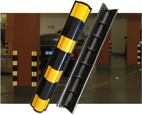 JSY eckenschutz für garagen Garagen-Wandeckenschützer, schwarz-gelbe reflektierende Eckschützer, Garagen-verdickte Selbstklebende Eckschützer. Garage Wandschutz (Color : Black+Yellow, Size : 20pcs-1