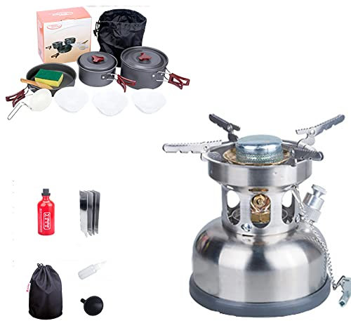 BUBANDI Portable Petroleum Heater, For Ice Fishing Hiking Hunting Survival Emergency Patio,Kerosene Stove for Outdoor Use 3300 W, Camping Stove