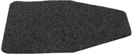 MAGICLULU Tapis De Sol pour Urinoir Écran De Nettoyage des Toilettes Protection Anti-Pipi pour Siège De Toilette De Toilette pour L'urine du Sol Tapis Grey Flanelle