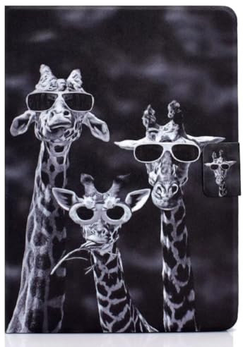 Funda para tablet iPad Mini 7 (2024), ligera, a prueba de golpes, de piel, tipo libro, con soporte plegable, protección para iPad Mini 7 (2024), tres ciervos