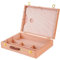 Harilla Caja de Almacenamiento de Suministros para Artistas Caja de Almacenamiento Estuche Caja de Herramientas de Arte Madera para Pinceles Lápiz Pastel, L