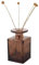 150ml 5oz Square Amber Glass Diffuser Bottles Empty Refillable Aromatherapy Jar Essential Oils Bottles Use for DIY Fragrance Replacement Diffuser Sets (Not Included Sticks)