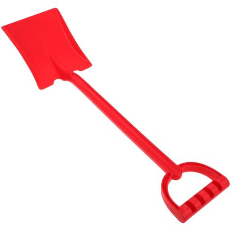 GARIOUANS De Playa Adultos De Jardín y Arena De Plástico para Excavar y Arena Herramienta De Jardinería Color Rojo para Verano y Actividades