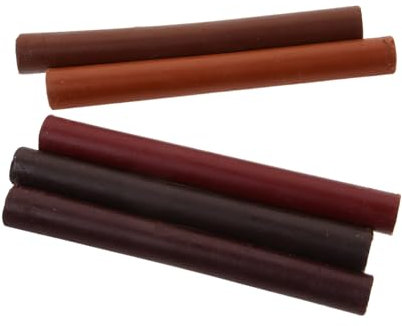 VILLCASE 5stücke Möbel-ausbesserungsstifte Für Hartholzboden Lackstift Zur Kratzer Und Dellenreparatur Möbelreparaturzubehör Für Schreibtische Tische Und Rahmen