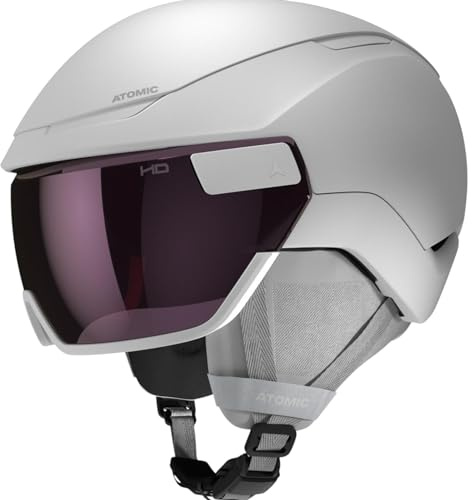 Atomic REVENT GT AMID Visor HD White/White Heather/ - 59