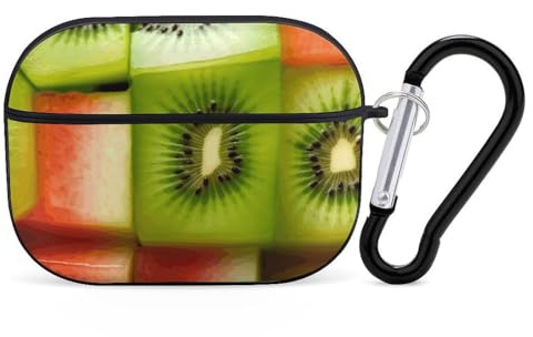 Schutzhülle für AirPods Pro, Kiwi-Wassermelone, für AirPods Pro 2/Pro, Schutzhülle unterstützt kabelgebundene kabellose Ladehülle