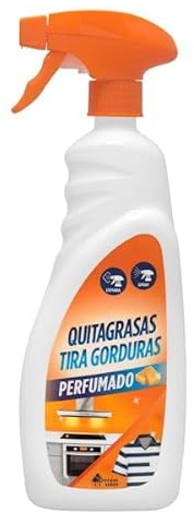 Perfume Degreaser with Spray Gun, Liquid, 750ml, Pack of 3, Washing Machine Cleaning, Removes Limescale