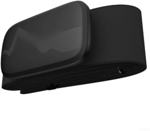 Posheliox Pulsmesser mit Brustgurt-Sensor und ANT+ Dual-Konnektivität, wasserdicht IP67, Sport für Radfahren, Laufen, Fitnessstudio, LED-Anzeige, 800H