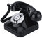 Richer-R Téléphone Filaire dans Un Design rétro, téléphone Fixe Vintage/téléphone Design rétro/téléphone Fixe Filaire/Vieux téléphone Muti-Fonction comme Flash, Recomposer et réserver