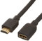 REY Cable HDMI Conector Oro 24k, Macho Hembra de 3 m Ethernet 1.4 4K UHD para DVD, Proyector PS, Xbox, PS4, PS5, Xbox One, Xbox Series S, Xbox Series X Negro